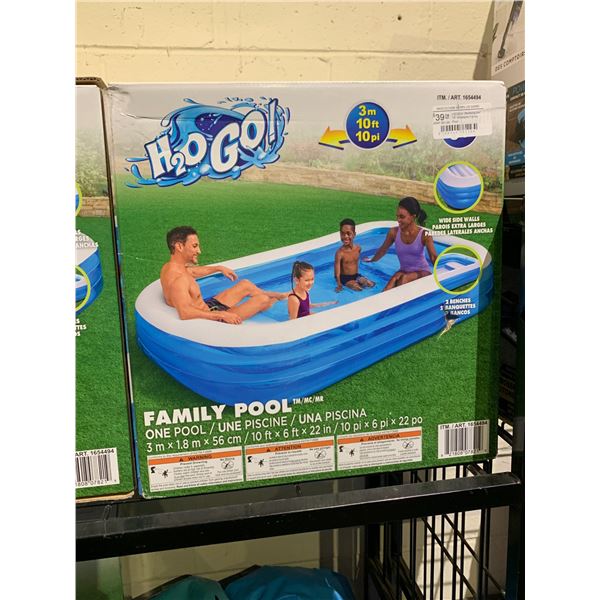 H2O GO INFLATABLE FAMILY POOL - Able Auctions