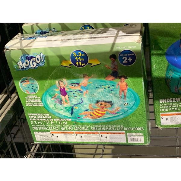 H2O GO SPRINKLER PAD