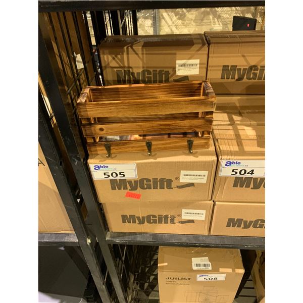 8 HANGING KEY RING CRATES