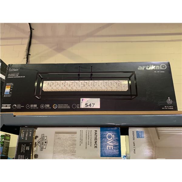 ARTIKA BALDWIN LED PENDANT LIGHT Able Auctions ARTIKA BALDWIN LED PENDANT LIGHT Able Auctions