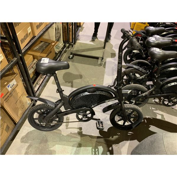 JETSON BOLT PRO FOLDING E-BIKE NO CHARGER, RUNNING CONDITION UNKNOWN