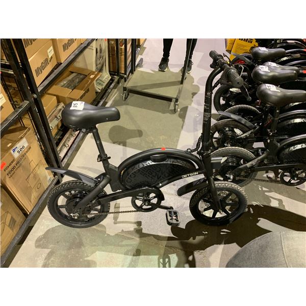 JETSON BOLT PRO FOLDING E-BIKE NO CHARGER, RUNNING CONDITION UNKNOWN