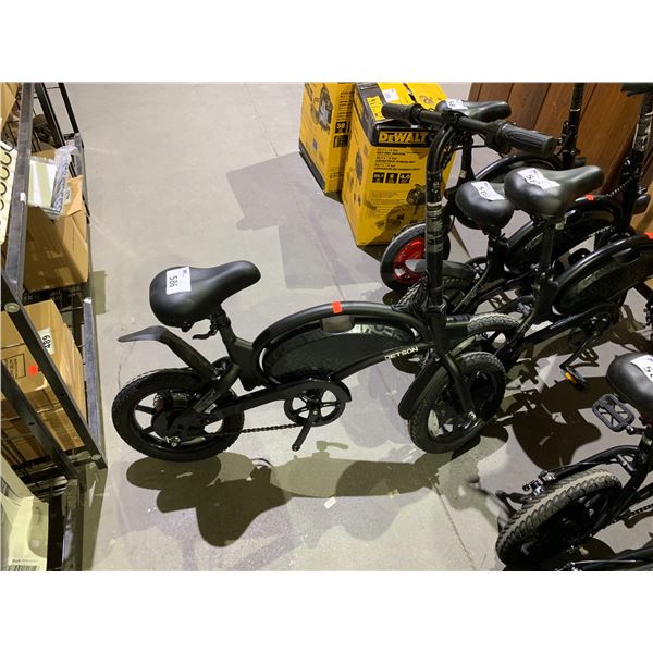 JETSON BOLT PRO FOLDING E-BIKE NO CHARGER, RUNNING CONDITION UNKNOWN. MISSING PEDALS