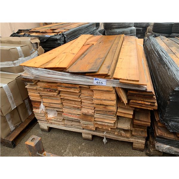 PALLET OF ASSORTED SIZE WOOD