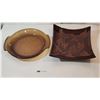 Image 2 : Anchor Hocking Pie Dish & Autumn Leaves Platter