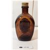 Image 2 : Log Cabin Syrup Glass Bottle 8 1/4”