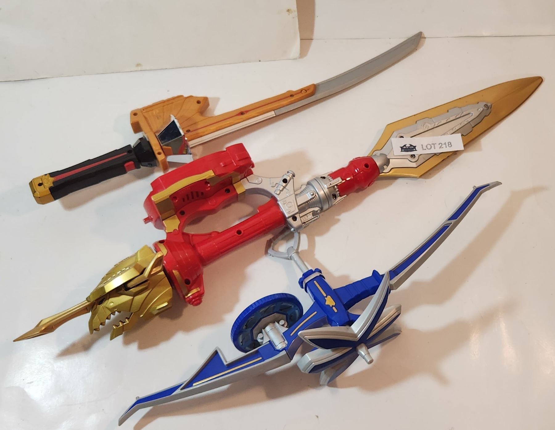 Power Rangers Swords Lot of 3