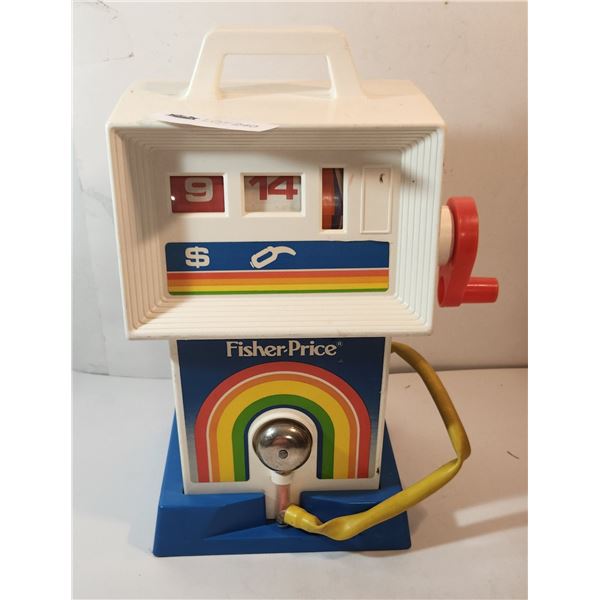 1983 Fisher Price Gas Pump 13” Tall