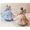 Image 2 : Lady Jane Painted 9 1/2” Tall Figures