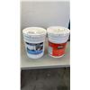 Image 1 : 5 GALLON PAIL OF PREMIUM LATEX COATING AND 2,5 GALLON DRYWALL PRIMER/SEALER