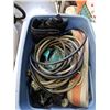 Image 2 : TOTE OF SAFETY HARNESSES, PROPANE HOSES AND MORE