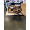 Image 1 : 2 BOXES OF TOOLS AND SAWS