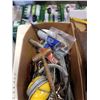 Image 8 : 2 BOXES OF TOOLS AND SAWS