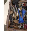 Image 2 : TRAY OF IMPACT AIR GUN, SAW BLADES, BREAKER BAR AND MORE