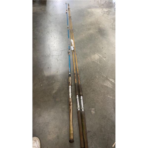 BUNDLE OF 3 FISHING RODS