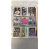 Image 1 : 11 PAGES OF BLUE JAYS CARDS, GUERRORO JR, BO BICHETTE, JOE CARTER PLUS 3 FOLDERS (BARFIELD STIEB, KE