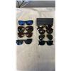 Image 1 : LOT OF DESIGNER LOST PROPERTY SUNGLASSES - BVLGARI, MAUI JIM, RAYBAN, ETC UNAUTHENTICATED