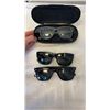 Image 1 : 3 PAIRS AUTHENTIC RAY BAN SUNGLASSES W/ 1 CASE