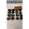 Image 1 : LOT OF DESIGNER LOST PROPERTY SUNGLASSES - FOSSIL, ARMANI, MAUI JIM, ETC UNAUTHENTICATED