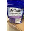 Image 2 : 2 BOXES OF DR TEALS PURE EPSOM SALTS