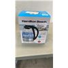 Image 1 : HAMILTON BEACH 1L GLASS ELECTRIC KETTLE - TESTED WORKING - RETAIL $49