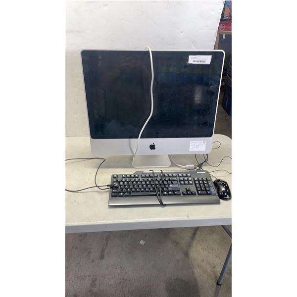 24" IMAC, FACTORY RESET, 250 GB HDD, 2 GB DDR3 RAM, WITH MOUSE AND KEYBOARD, READY FOR USE