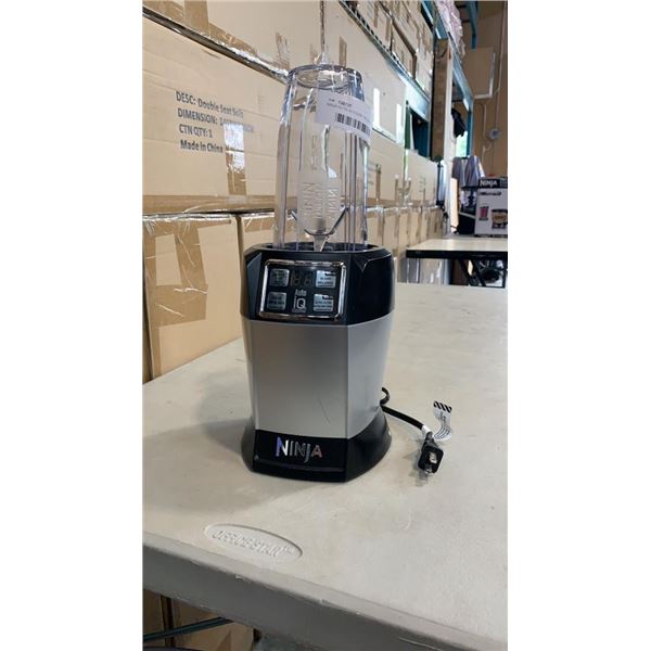 NINJA NUTRI-BLENDER 1000 WATT BLENDER TESTED AND WORKING - RETAIL $128