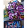 Image 2 : LOT OF TROLLI SOURS, TWIX BARS, CANDY POPCORN AND SOUR CANDY - BB FEB 2023