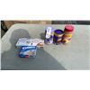 Image 1 : LOT OF CADBURY HOT CHOCOLATE MILK CHOCOLATE AND TWIX DRINK MIXES WITH PUDDING/ PIE FILLING POWDER- B