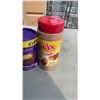 Image 2 : LOT OF CADBURY HOT CHOCOLATE MILK CHOCOLATE AND TWIX DRINK MIXES WITH PUDDING/ PIE FILLING POWDER- B