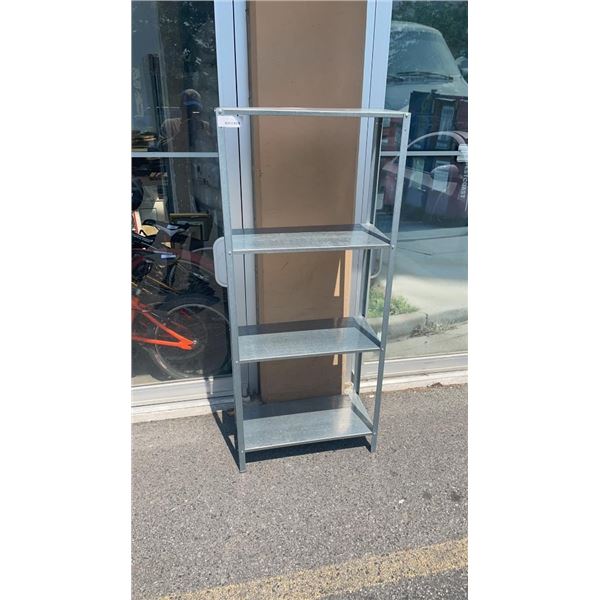 4 TIER METAL SHELVING UNIT