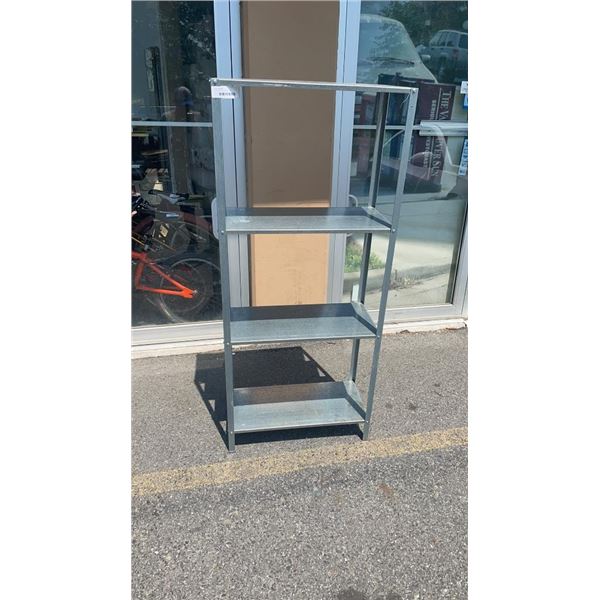 4 TIER METAL SHELVING UNIT