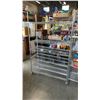 Image 1 : 4FT SEVILLE CLASSIC METAL RACK W/ SHELVES AND WHEELS