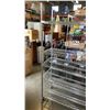 Image 2 : 4FT SEVILLE CLASSIC METAL RACK W/ SHELVES AND WHEELS