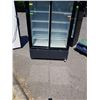 Image 2 : DOUBLE DOOR BEVERAGE COOLER - TESTED AND WORKING, RETAIL $2500, LESS THAN 1 YEAR OLD, VERY GOOD COND