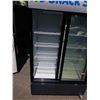 Image 3 : DOUBLE DOOR BEVERAGE COOLER - TESTED AND WORKING, RETAIL $2500, LESS THAN 1 YEAR OLD, VERY GOOD COND