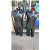 Image 1 : 2 TORSO SUIT DISPLAY MANNEQUINS