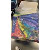 Image 10 : FIGURE SKATES SIZE 8, DARTS, SOFTBALL BAT, KITE, SUN SHADE AND PET BED