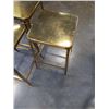 Image 2 : 3 GOLD TONE STOOLS