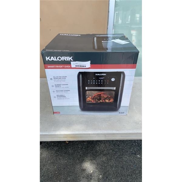 AS NEW KALORIK SMART FRYER OVEN 10QT TESTED AND WORKING - RETAIL $187