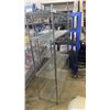 Image 3 : 4FT SEVILLE CLASSIC METAL RACK W/ SHELVES AND WHEELS