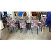 Image 1 : LARGE GLASS TOP DINING TABLE 89" X 42" AND 8 CHAIRS