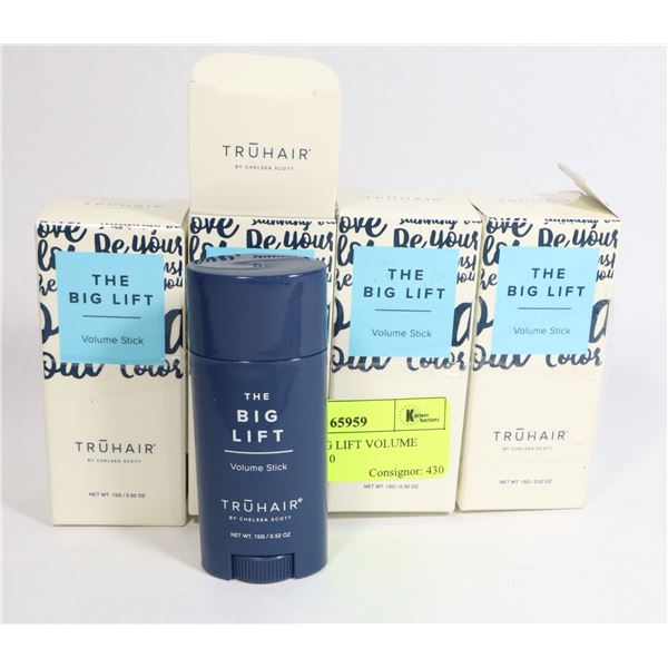 TRUHAIR THE BIG LIFT VOLUME STICK PACK OF 4 0