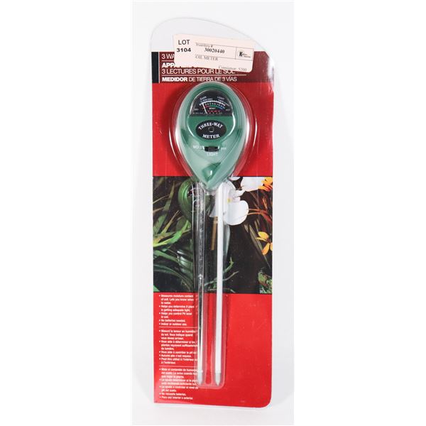 3 WAY SOIL METER