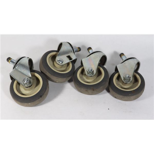 4 "CASTER WORLD " CASTERS