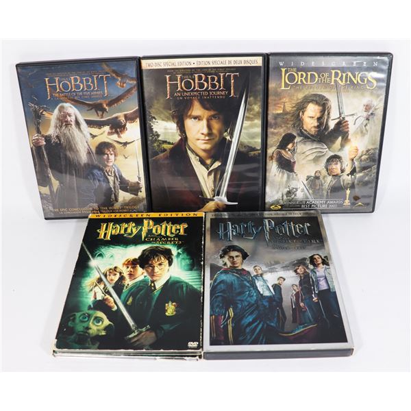 BUNDLE WITH SOME HARRY POTTER, SOME LOTR