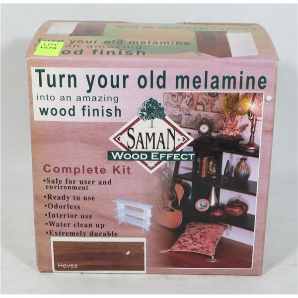 SAMAN WOOD EFFECT COMPLETE KIT (HEVEA COLOUR)