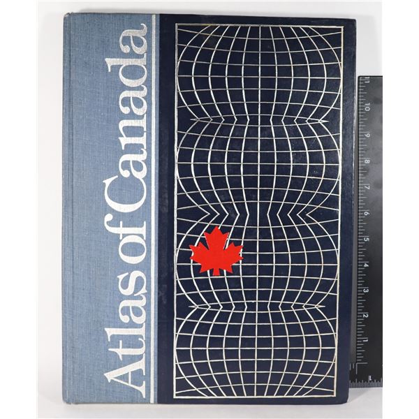 CAA ATLAS OF CANADA HARDCOVER BOOK