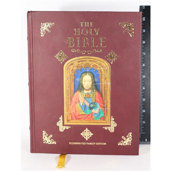 2000 EDITION THE HOLY BIBLE ILLUMINATED FAMILY