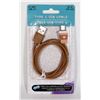 Image 1 : NEW 39" (99CM) LONG USB TYPE C CHARGE CABLE